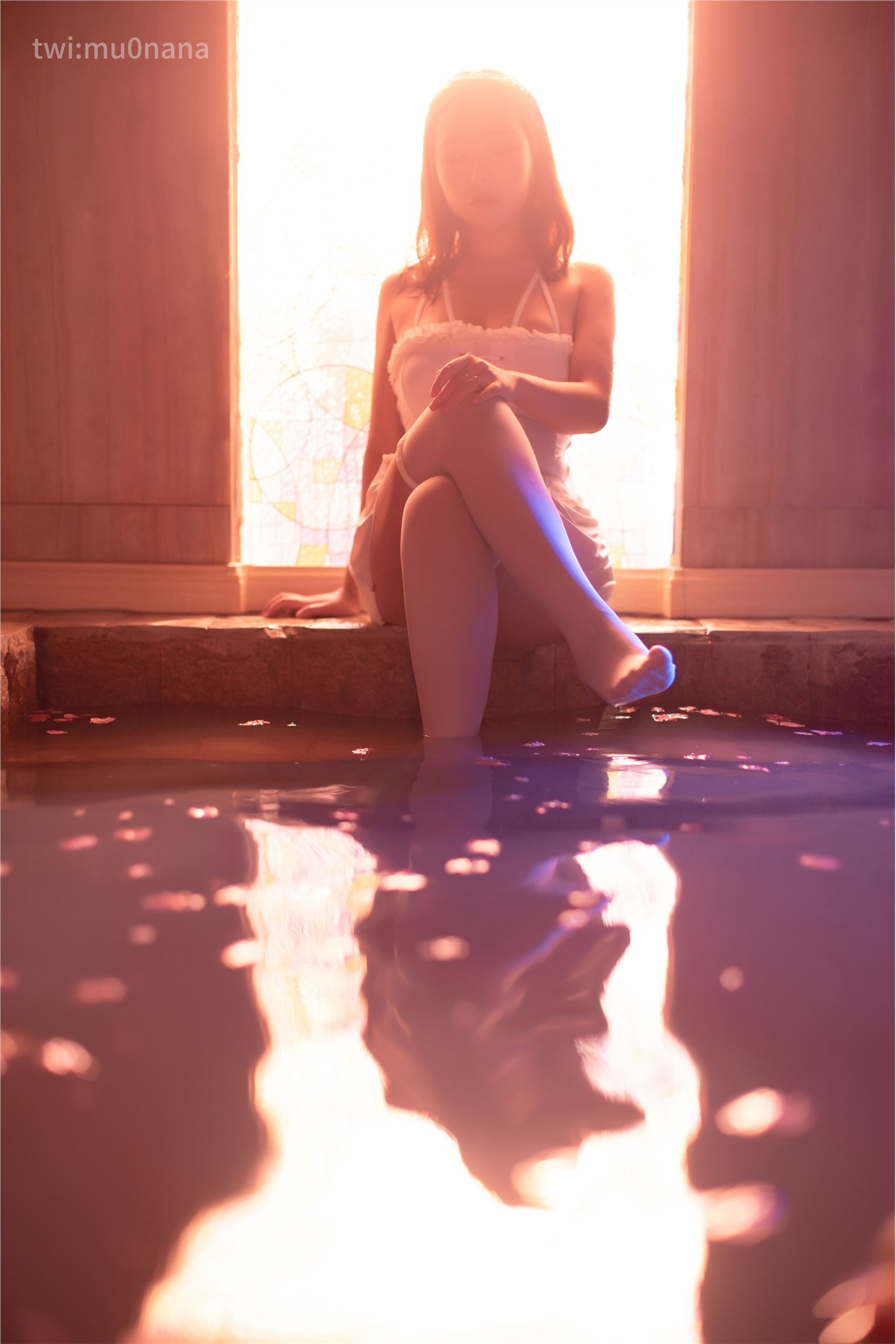 Mu0 photo series hot spring reflection(52)